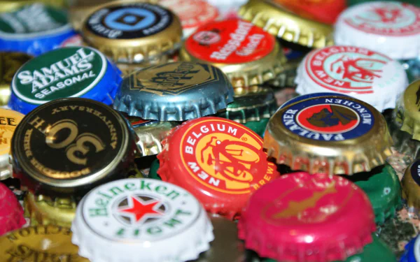 Misc Beer Bottle Caps HD Desktop Wallpaper | Background Image