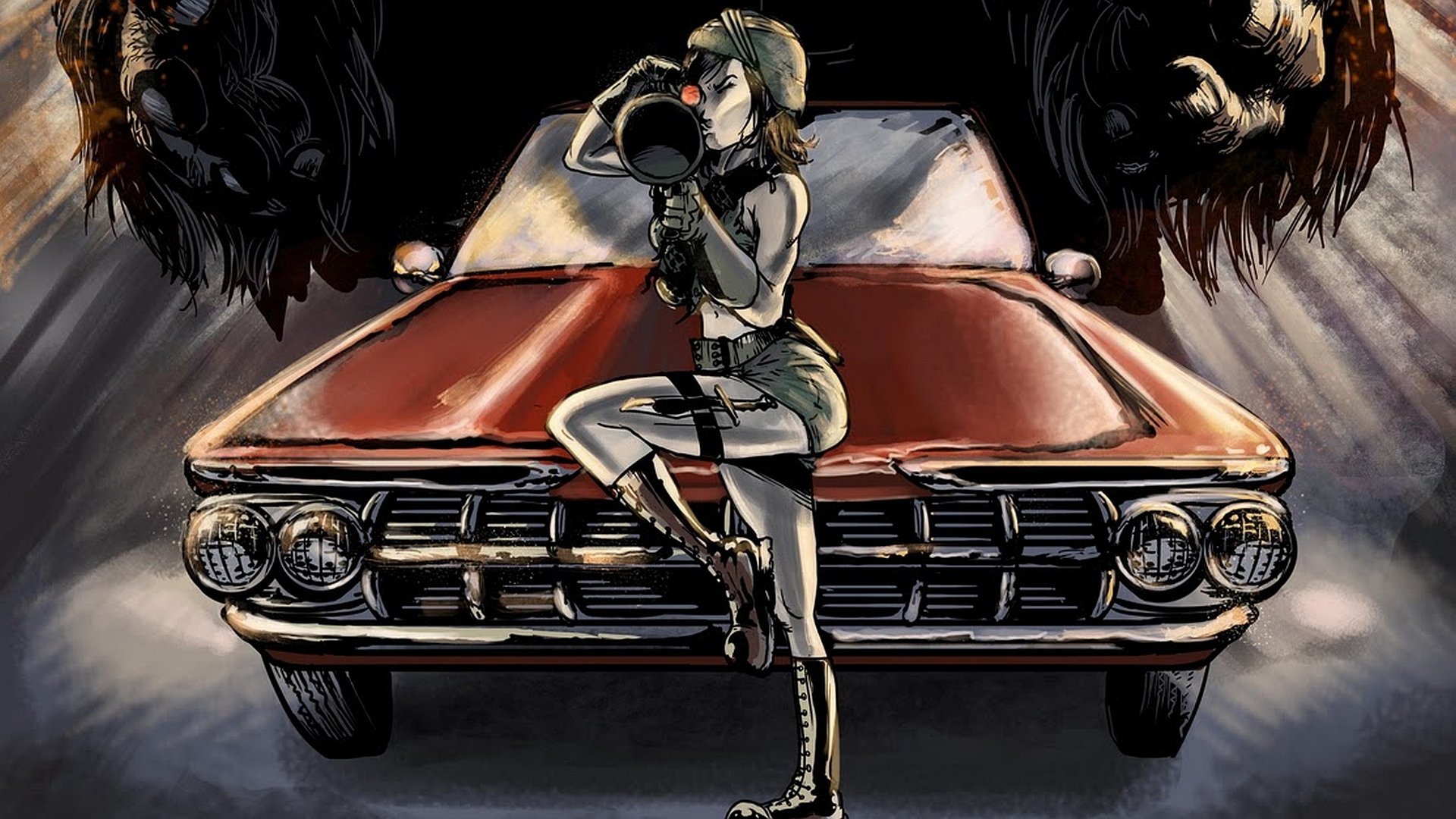 Download Comic Superguns HD Wallpaper