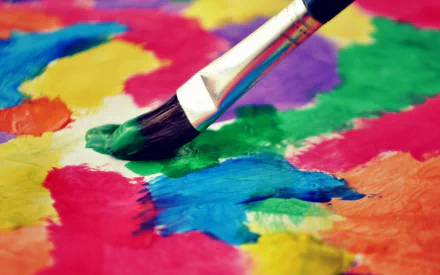 paint man made brush HD Desktop Wallpaper | Background Image