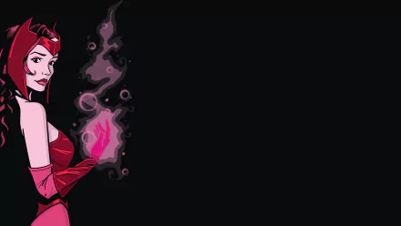Comic Scarlet Witch HD Desktop Wallpaper | Background Image