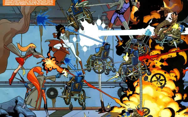 Comic Nextwave HD Desktop Wallpaper | Background Image
