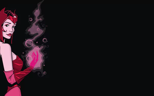 Comic Scarlet Witch HD Desktop Wallpaper | Background Image