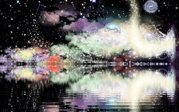 Sci Fi Space Stars HD Wallpaper | Background Image