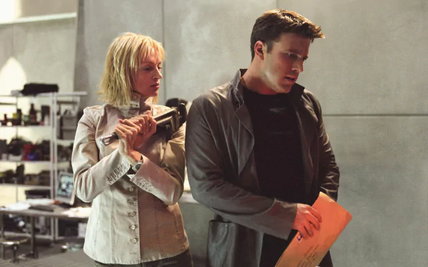 Uma Thurman Ben Affleck Paycheck (Movie) movie HD Desktop Wallpaper | Background Image