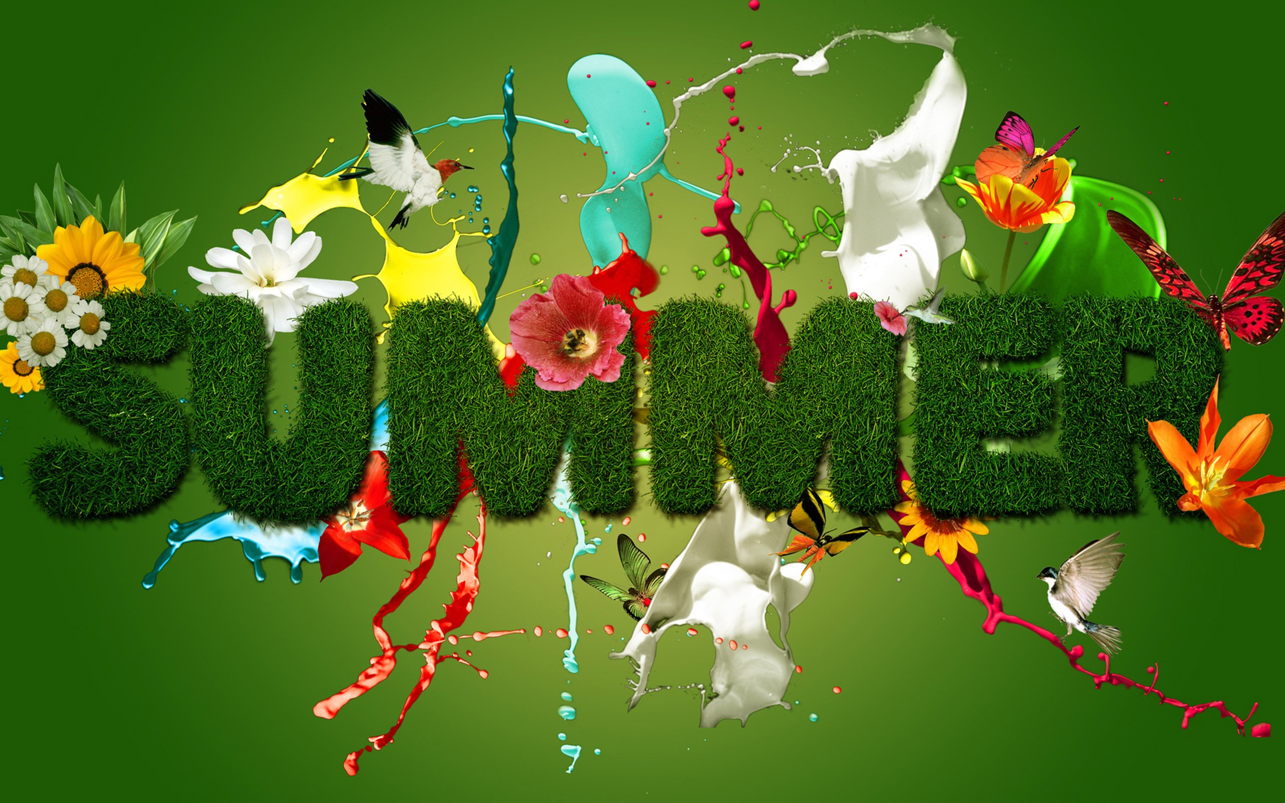 Artistic Summer HD Wallpaper | Background Image