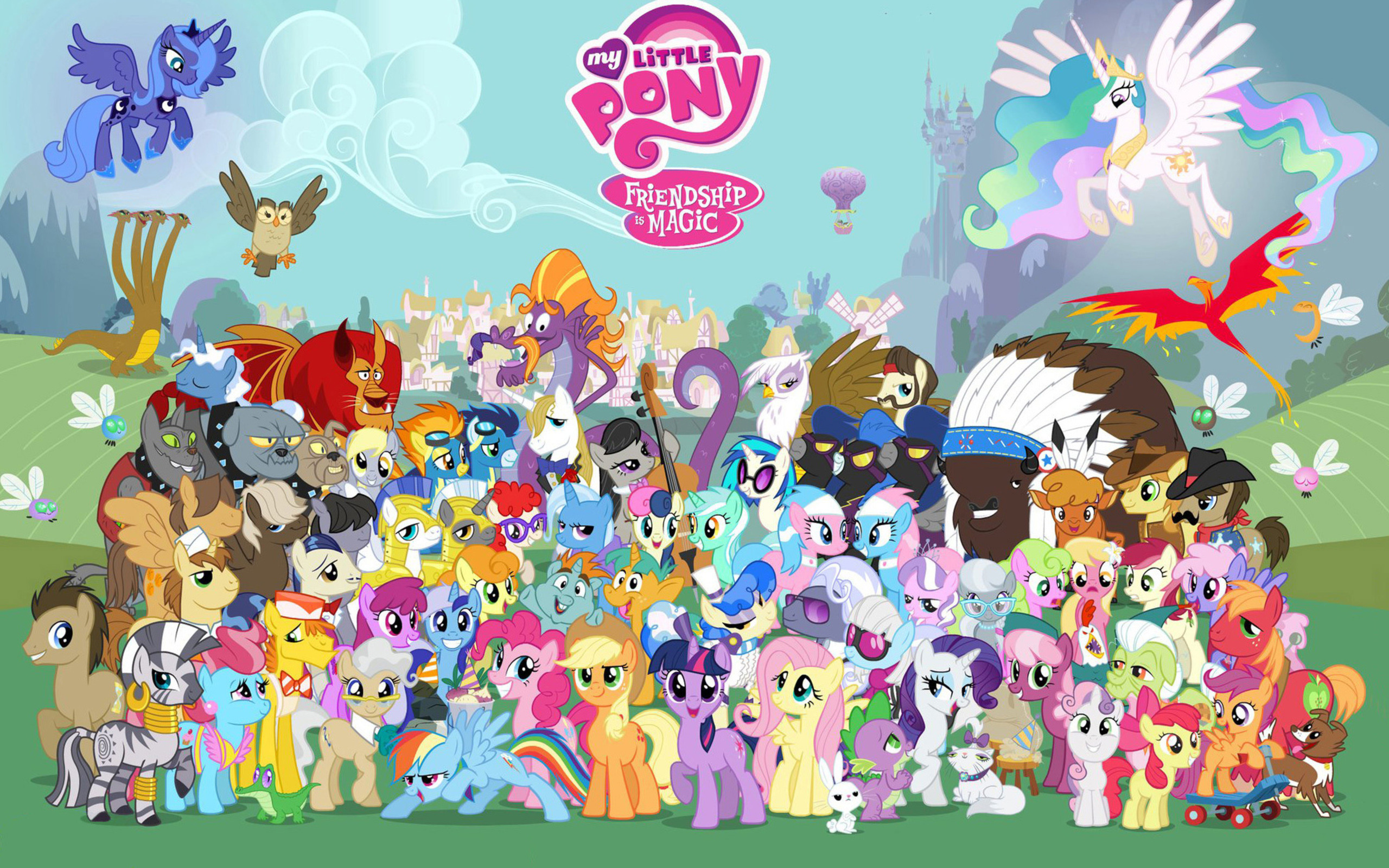 My Little Pony Friendship Is Magic HD Wallpaper