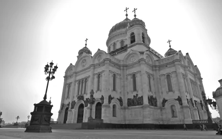 religious Cathedral of Christ the Saviour HD Desktop Wallpaper | Background Image