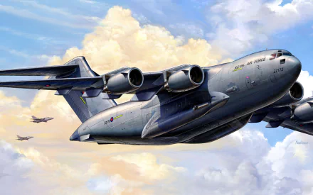 military Boeing C-17 Globemaster III HD Desktop Wallpaper | Background Image