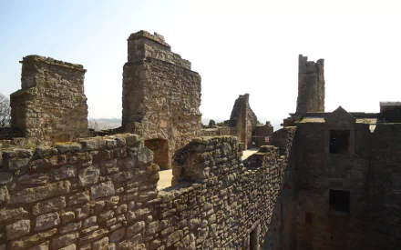 man made Craigmillar Castle HD Desktop Wallpaper | Background Image