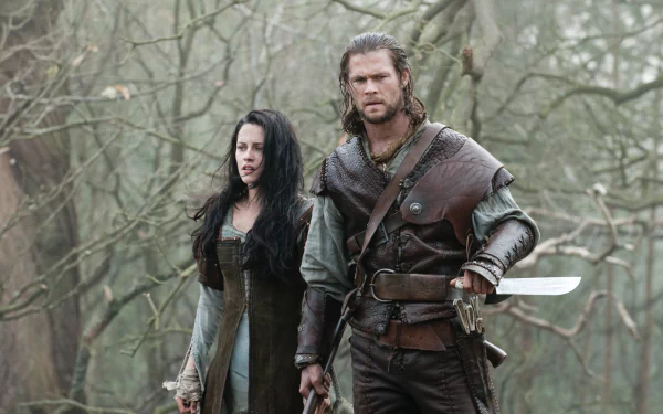 Chris Hemsworth Kristen Stewart movie Snow White and the Huntsman HD Desktop Wallpaper | Background Image
