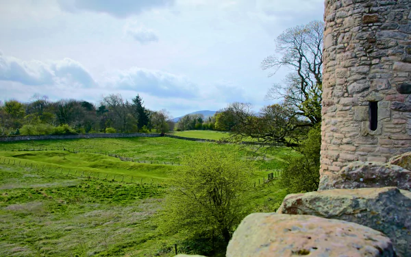 man made Craigmillar Castle HD Desktop Wallpaper | Background Image