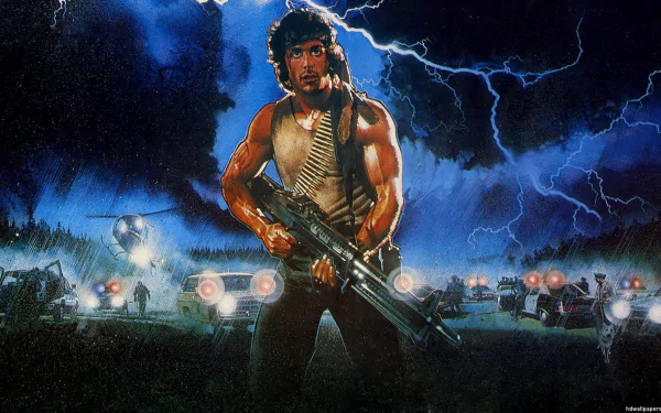 movie First Blood HD Desktop Wallpaper | Background Image