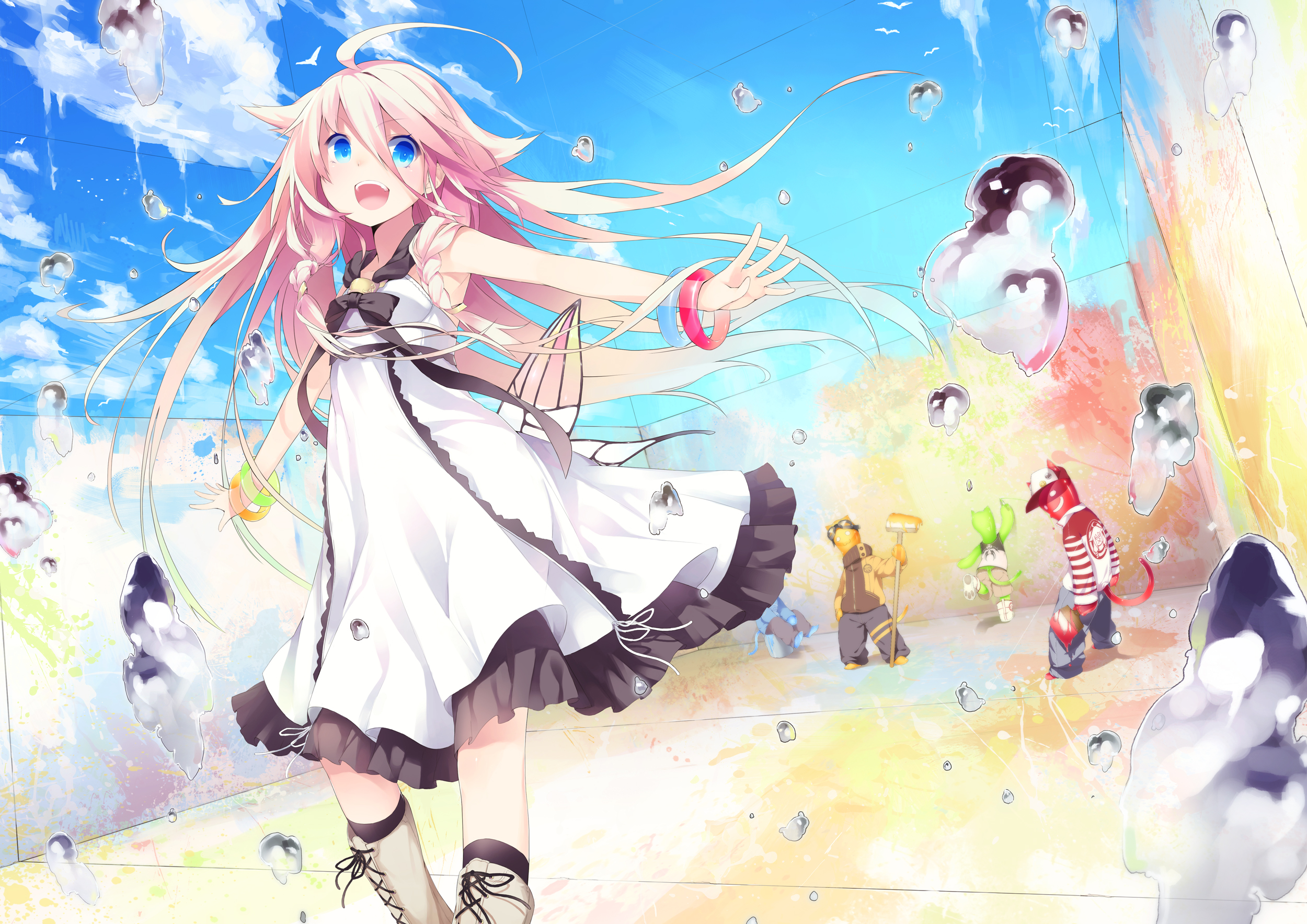 274 Ia Vocaloid Hd Wallpapers Background Images Wallpaper Abyss