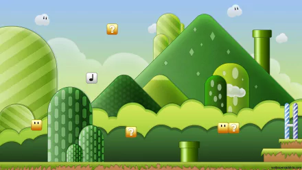 video game Super Mario World: Super Mario Advance 2 HD Desktop Wallpaper | Background Image