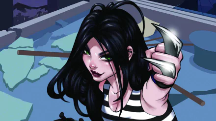 Comic X-23 HD Desktop Wallpaper | Background Image