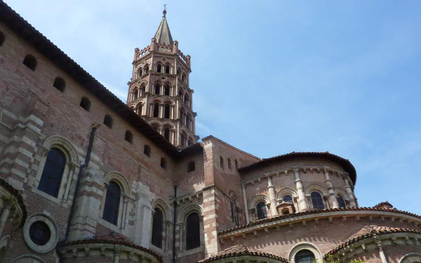 religious Basilica of St. Sernin, Toulouse HD Desktop Wallpaper | Background Image