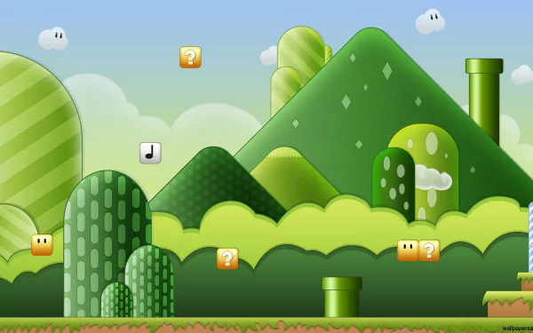 video game Super Mario World: Super Mario Advance 2 HD Desktop Wallpaper | Background Image