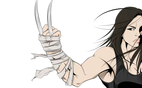 Comic X-23 HD Desktop Wallpaper | Background Image