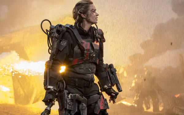 Emily Blunt movie Edge Of Tomorrow HD Desktop Wallpaper | Background Image