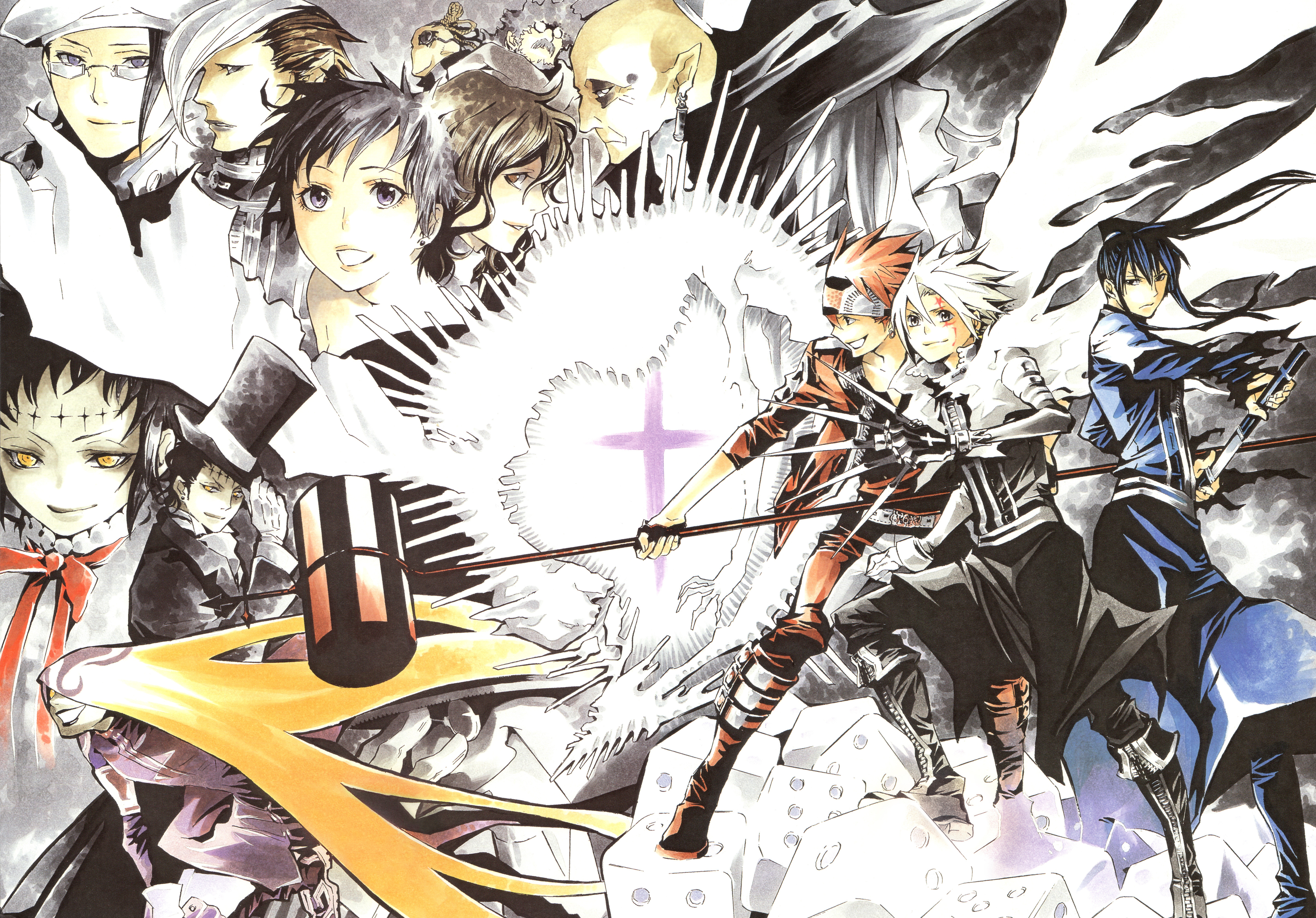 D Gray Man 4k Ultra Hd Wallpaper Background Image 4802x3349