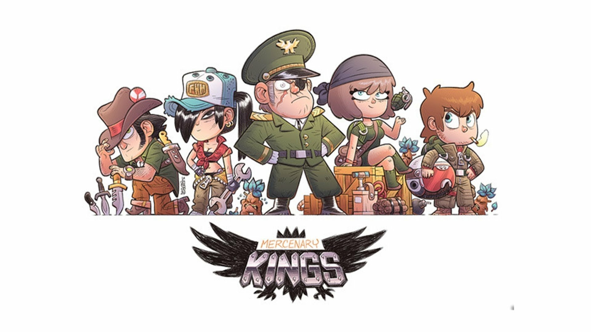 Download Video Game Mercenary Kings HD Wallpaper