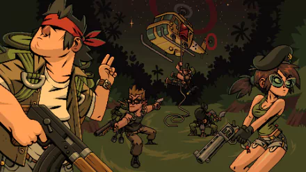 video game Mercenary Kings HD Desktop Wallpaper | Background Image