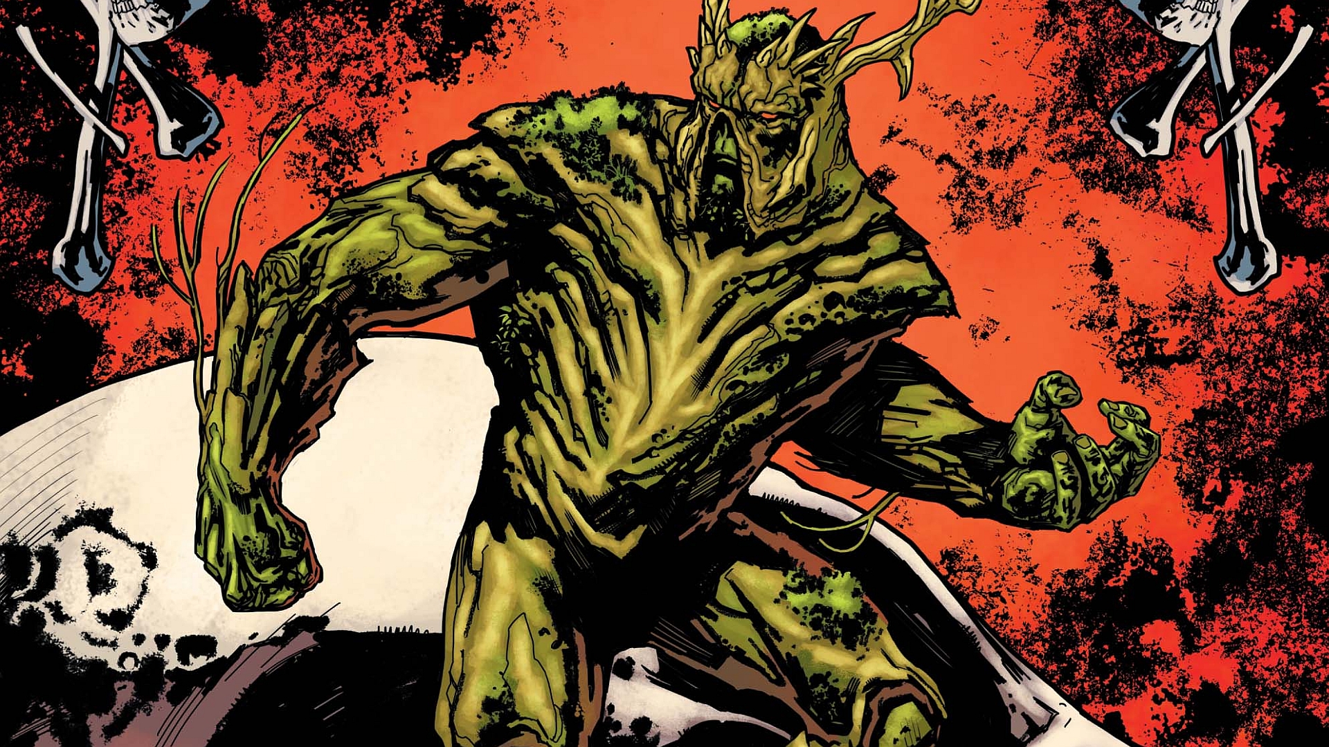 Comics Swamp Thing HD Wallpaper