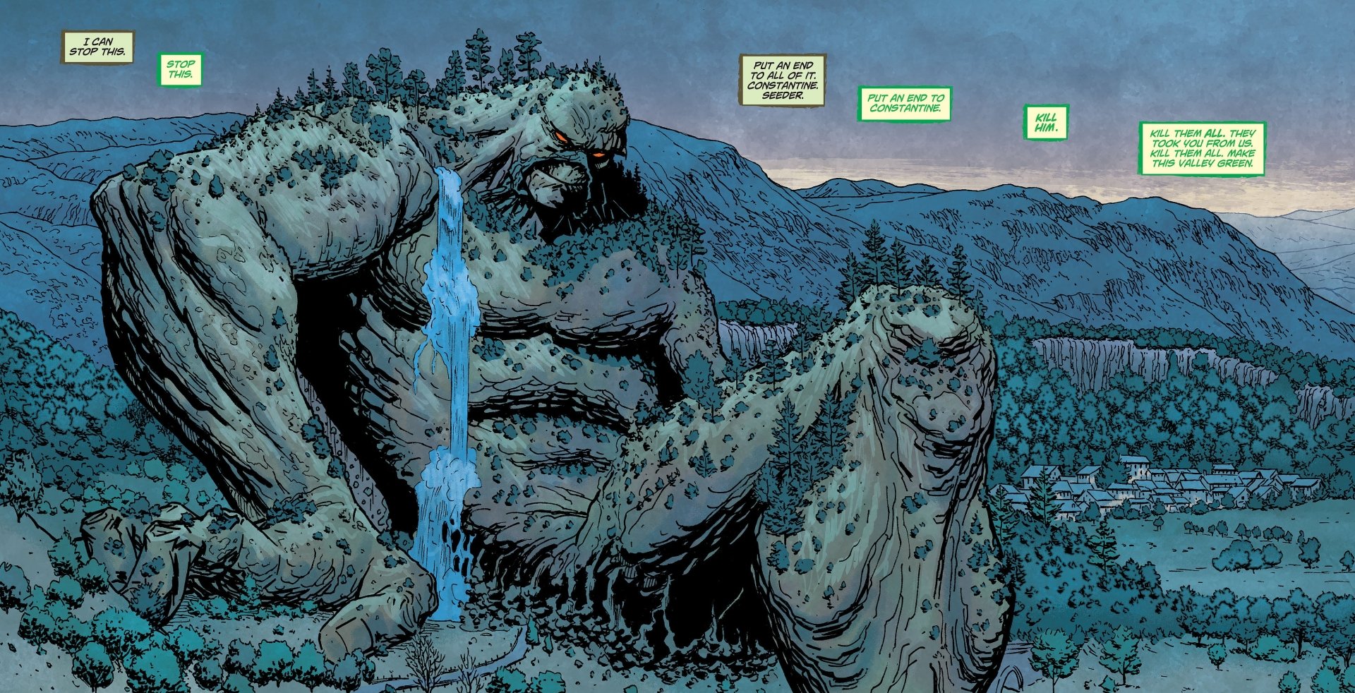 Download Comic Swamp Thing HD Wallpaper