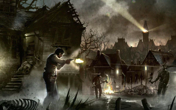 video game The Evil Within HD Desktop Wallpaper | Background Image