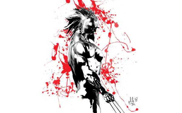 Comic Wolverine HD Desktop Wallpaper | Background Image