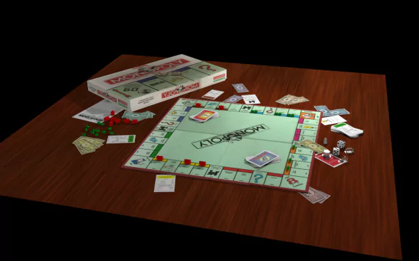 video game Monopoly HD Desktop Wallpaper | Background Image