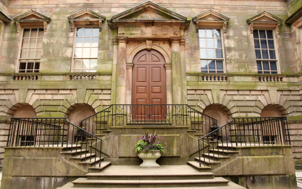 man made Lyme Park HD Desktop Wallpaper | Background Image