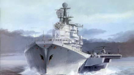 Soviet aircraft carrier Novorossiysk warship aircraft carrier military Russian Navy HD Desktop Wallpaper | Background Image