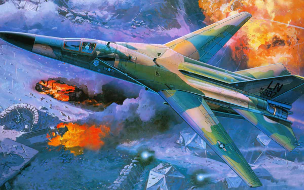 military General Dynamics F-111 Aardvark HD Desktop Wallpaper | Background Image