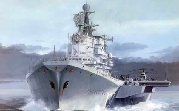 Military Russian Navy Warships Aircraft Carrier Warship Soviet aircraft carrier Novorossiysk HD Wallpaper | Background Image