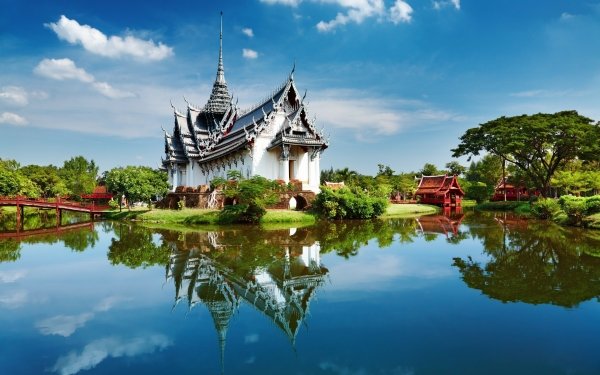 Man Made Sanphet Prasat Palace Palaces Thailand Temple HD Wallpaper | Background Image