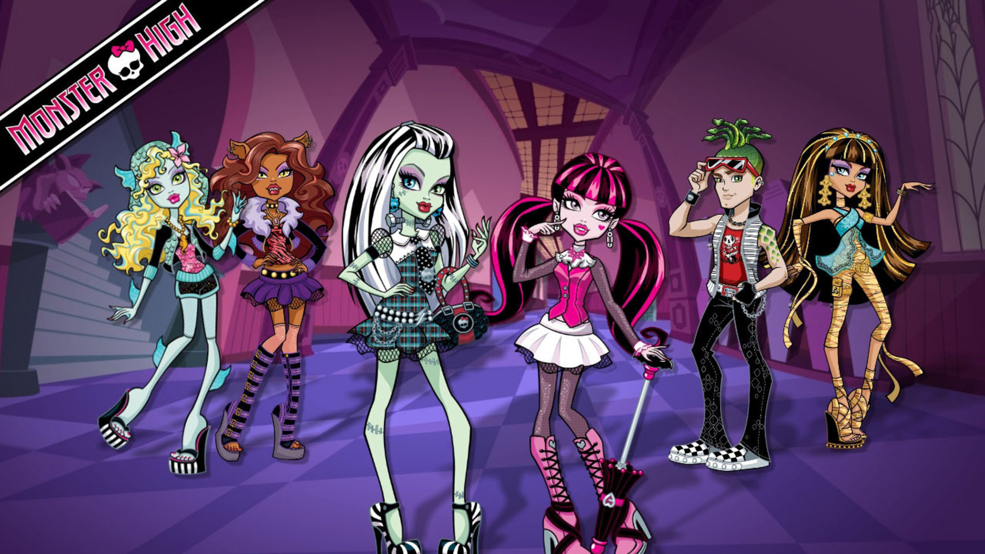 Monster High: Ghouls Rule HD Wallpaper