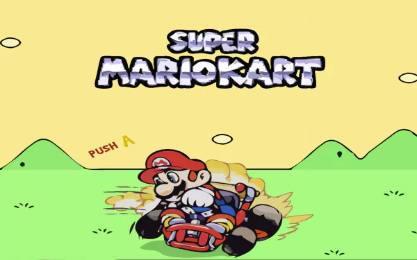 video game Super Mario Kart HD Desktop Wallpaper | Background Image