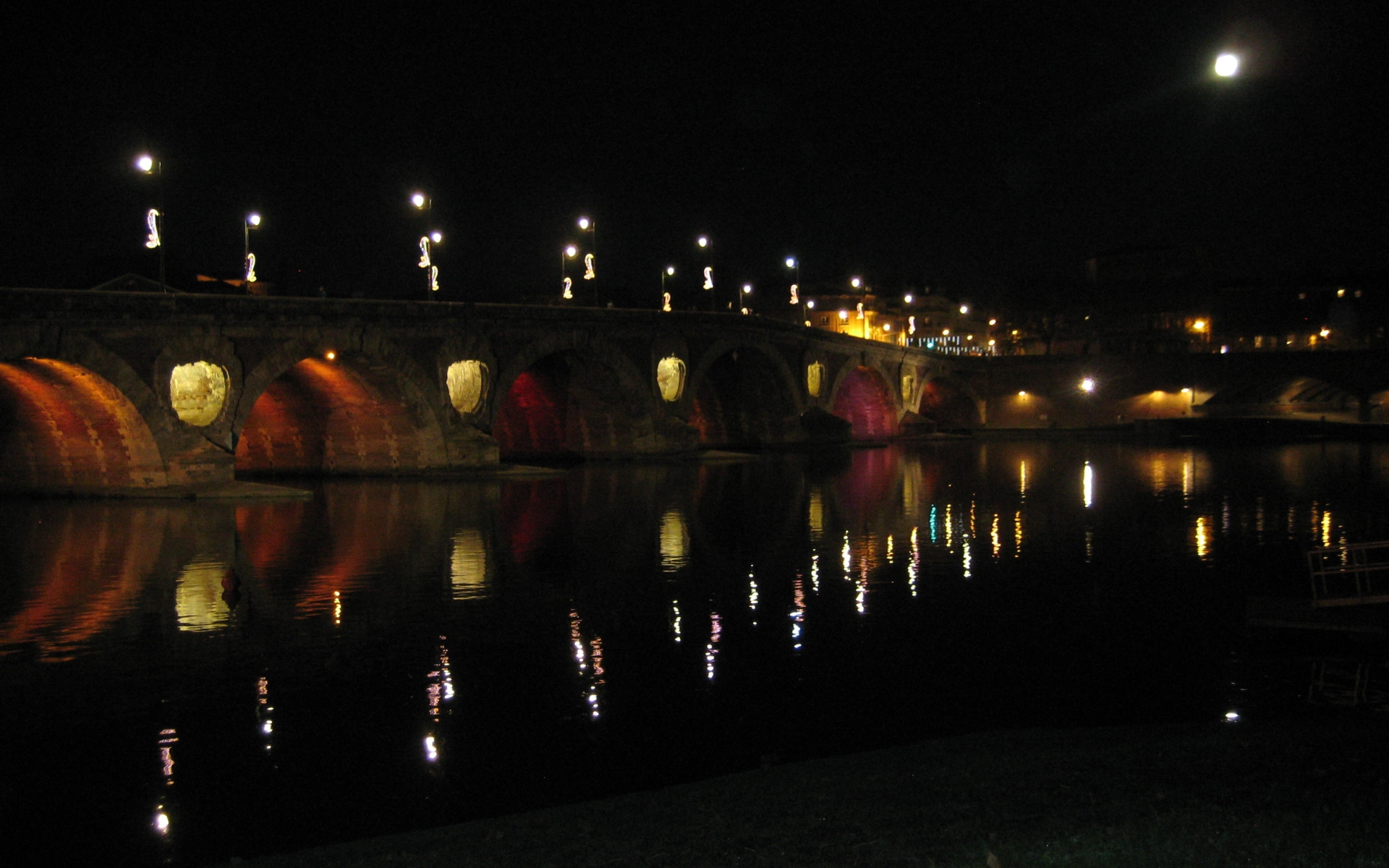 Pont Neuf, Toulouse HD Wallpaper | Background Image | 1920x1200