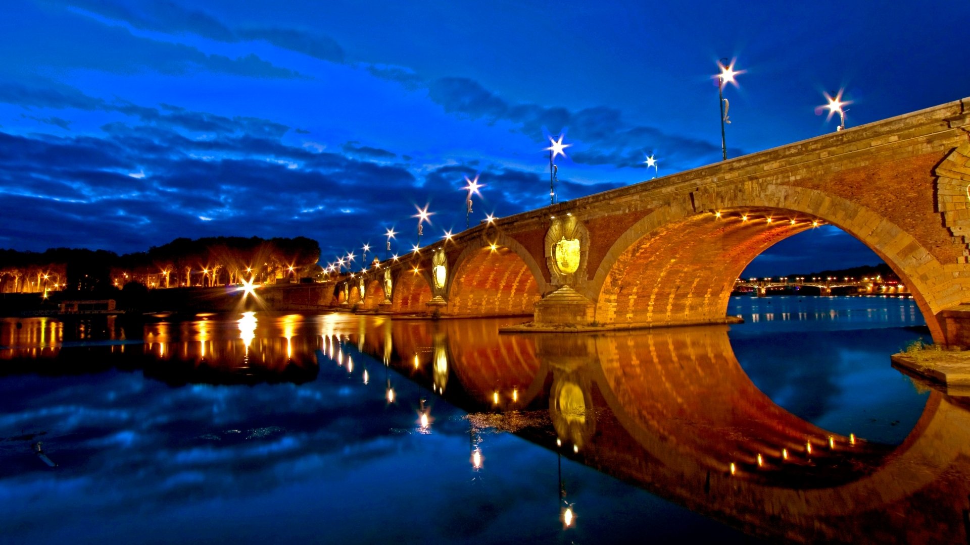 Pont Neuf, Toulouse Fond d'écran HD | Arrière-Plan | 1920x1080 | ID