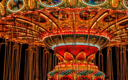 man made carousel HD Desktop Wallpaper | Background Image