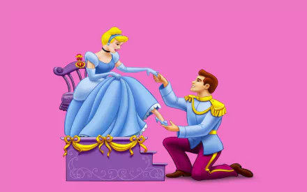 Prince Charming Cinderella movie Cinderella (1950) HD Desktop Wallpaper | Background Image
