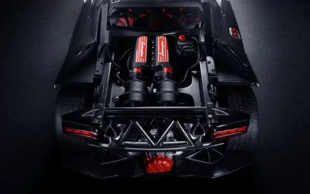 vehicle Lamborghini Sesto Elemento HD Desktop Wallpaper | Background Image