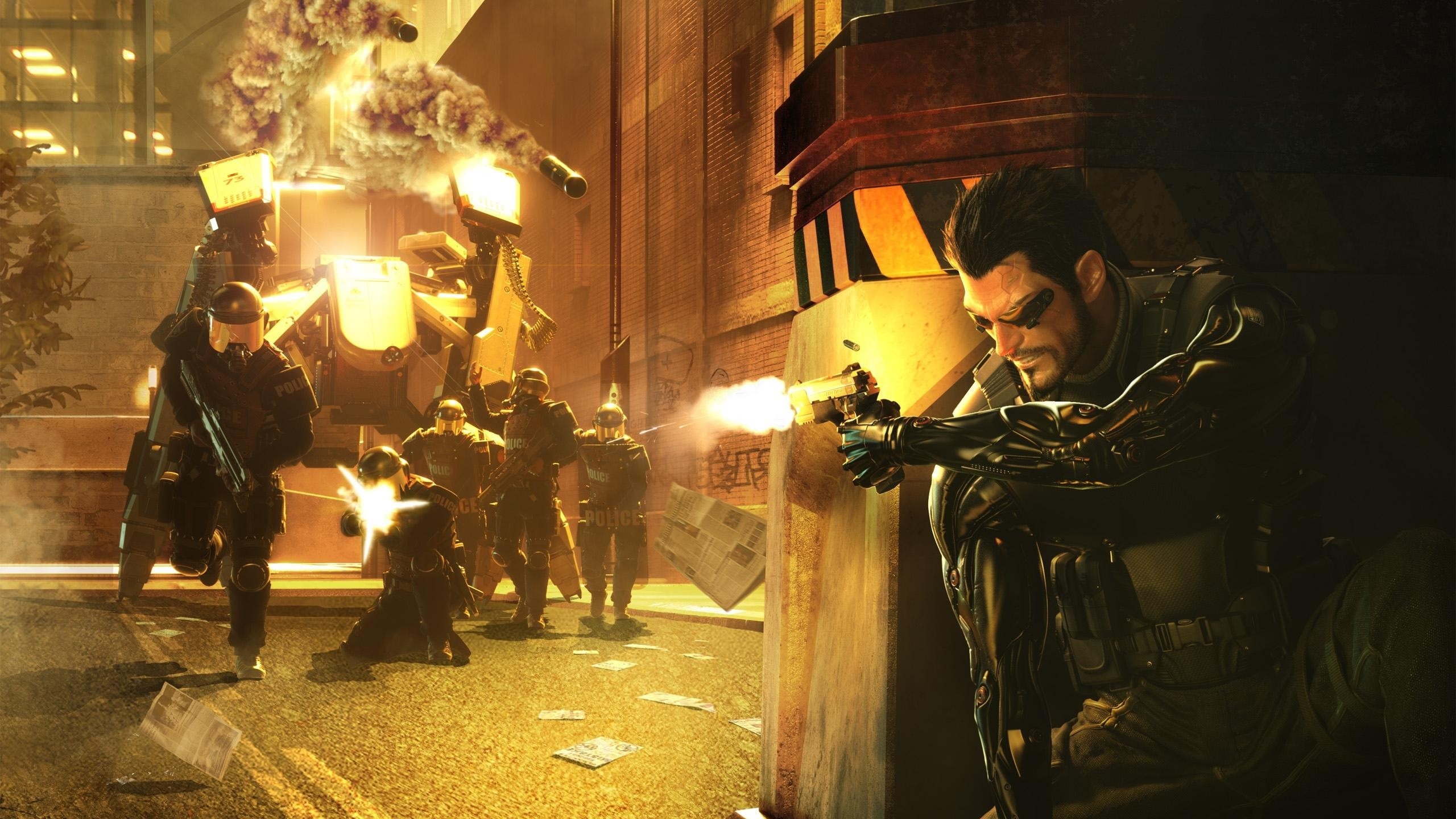 Deus Ex: Human Revolution HD Wallpaper | Background Image | 2560x1440