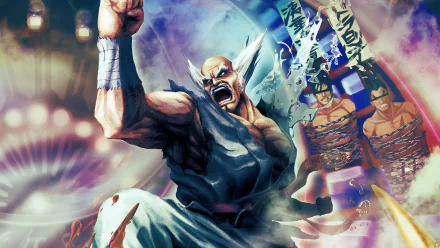 Kasuya Mishima Jin Kazama Heihachi Mishima video game Tekken HD Desktop Wallpaper | Background Image