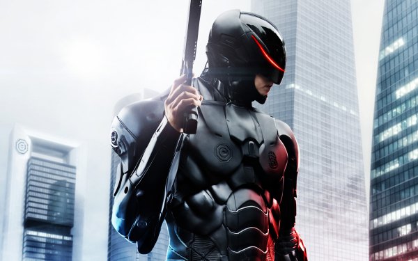 Movie Robocop (2014) RoboCop Joel Kinnaman Cyborg HD Wallpaper | Background Image