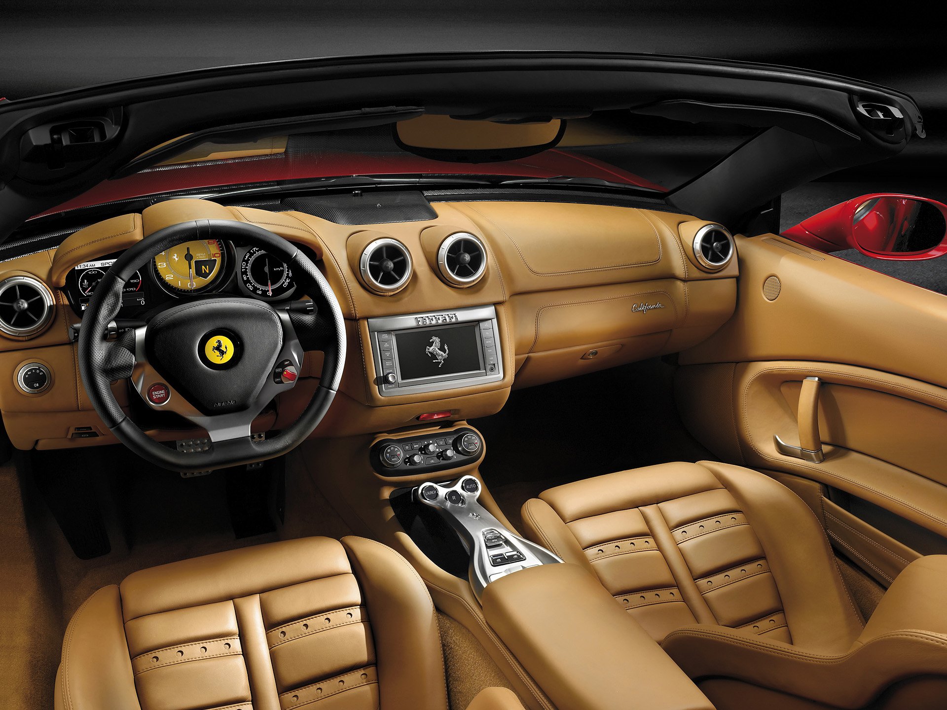 Download Ferrari Vehicle Ferrari California HD Wallpaper
