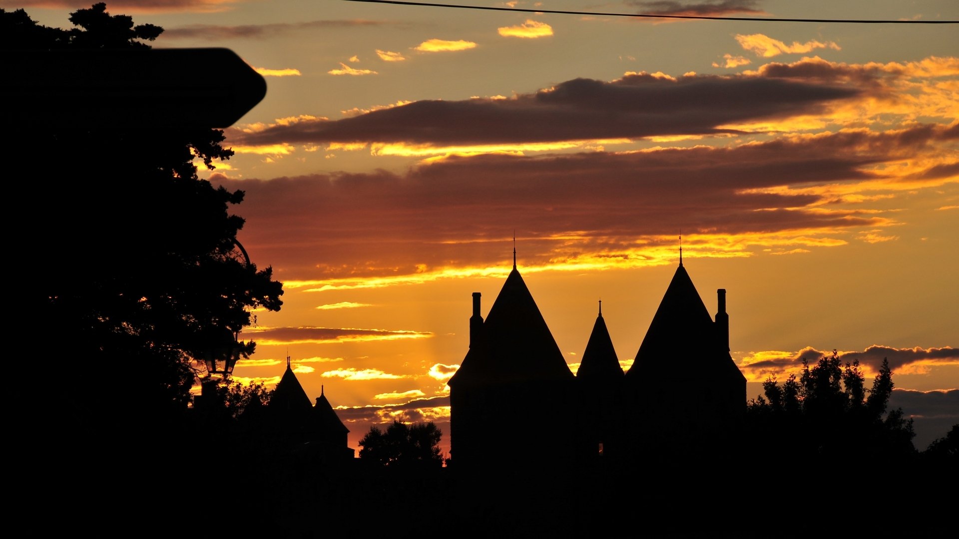 Download Man Made Carcassonne HD Wallpaper