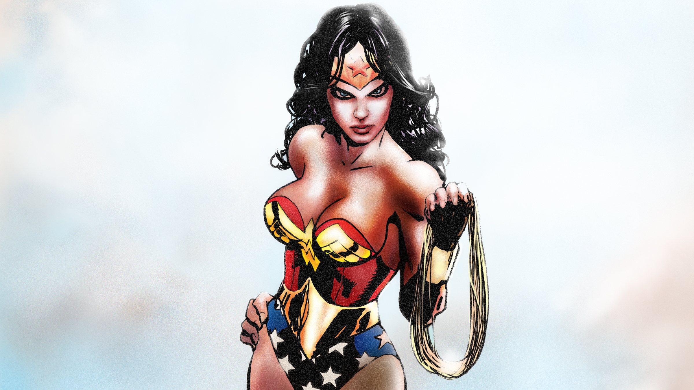 Wonder Woman HD Wallpaper Background Image 2400x1350