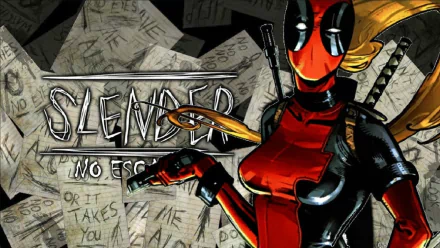 Comic Lady Deadpool HD Desktop Wallpaper | Background Image